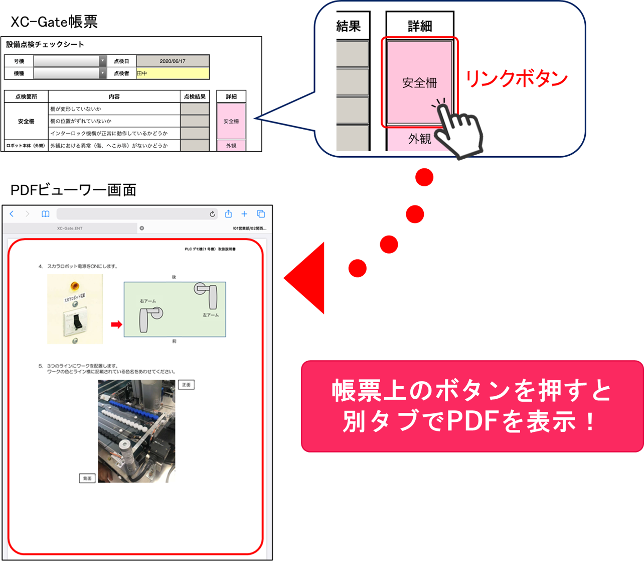 XC-Gate機能ご紹介(PDFリンク、オートシェイプ表示) | 現場のDX XC-Gate機能ご紹介(PDFリンク、オートシェイプ表示) | 現場のDX